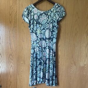 LOFT Jersey Floral Dress